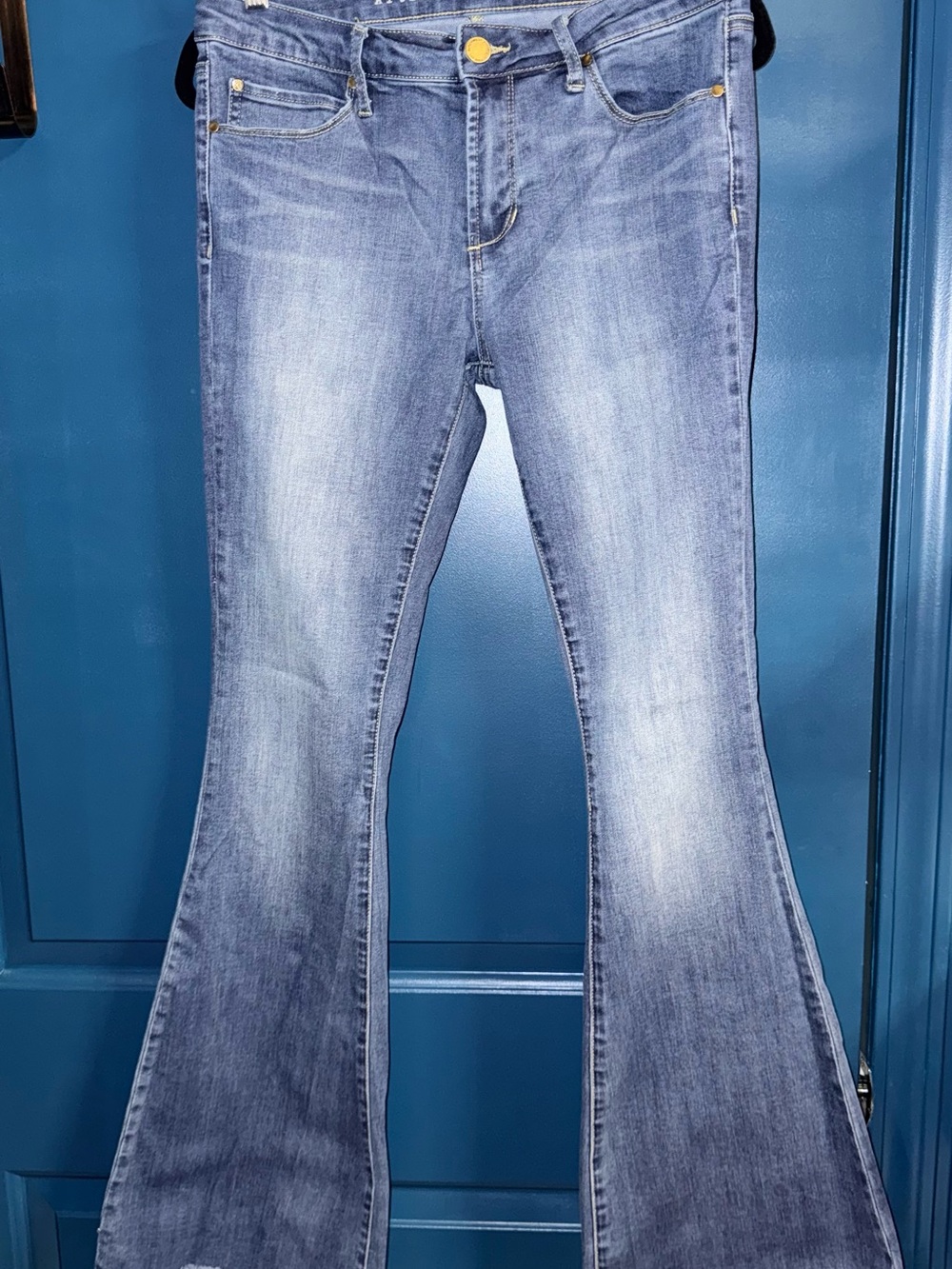 Articles Of Society Light Blue Flare Jeans